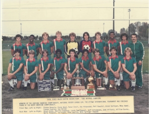 1982 Oshawa Turul under-16 boys’ Dines-In Soccer Team